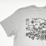 Ancient Lore Village Map T-shirt, Unisex