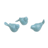 Bird Aqua Ceramic 3"
