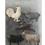 Pewter Animal Magnets