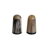 Natural Horn Salt Shakers