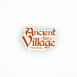 Ancient Lore Village Logo Sticker