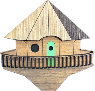 ALV Cottage Themed Magnet/Ornament