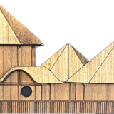 ALV Cottage Themed Magnet/Ornament