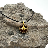 Compass with Tiger Eye