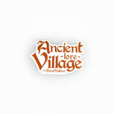 Ancient Lore Village Logo Sticker