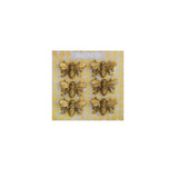 Pewter Bee Magnets on Card