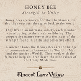 Honeybee with Honeycomb